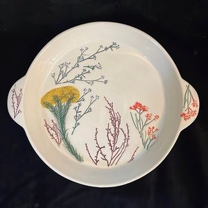 Floral Pie Dish from Anthropologie.